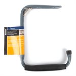 Wall Mount Super 2N1 Shelf & Hanger Hook with Foam Sleeve