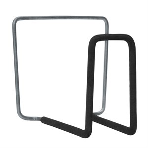 Wall Mount Wire Hose Hanger with Vinyl Coating