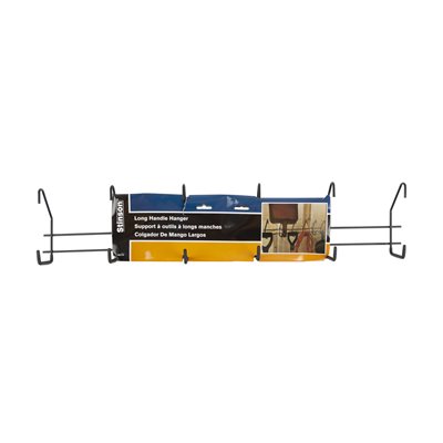 Wall Mount Wire Long Handled Tool Hanging Rack with Vinyl Coating