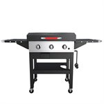 3 Burner Gas Griddle Cart