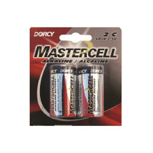 Batterie Alcaline Mastercell C paquet de 2