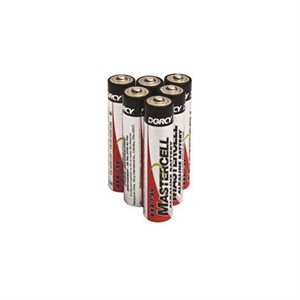 Batterie Alcaline Mastercell AA paquet de 4