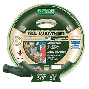 Water Hose Garden All Weather 5 / 8" x 50ft