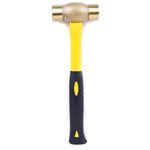 Brass Head Hammer 2lb Fiberglass Handle