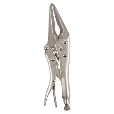 Locking Pliers Long Nose 7in HCS