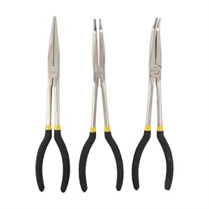 3PC Long Reach Pliers 11in Set