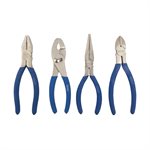 4PC Pliers 6in Set (Diagonal / Linesman / Long Nose / Cutting)