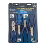 4PC Pliers 6in Set (Diagonal / Linesman / Long Nose / Cutting)