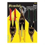 3PC Aviation Tin Snip 10in HCS Set