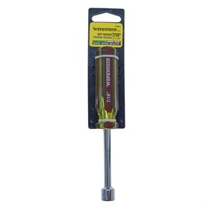 Nut Driver 7 / 16in x 3-¼in Brown handle 1per