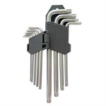 9PC Tamper Proof Torque Key Cr-V Set