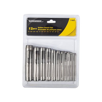 12 pc Hollow Punch Set