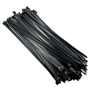 50PK Cable Ties 11-1 / 2in Black