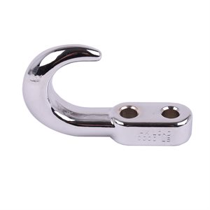 Towing Hook 3½in x 5½in 10.000lb Chrome