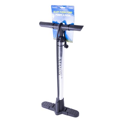 Floor Pump For Bike 120-PSI Aluminum