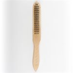 Wire Bristle Hand Brush 4 row Steel Bristles