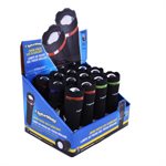 LED Flashlight with Zoom Focus 3 x AAA Batteries