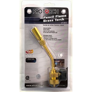 Pro Torch Pencil Flame Brass Torch Head Only