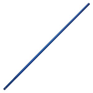 Swaged Button Bull Float Handle 6ft x 1?in Ano. Alum. Blue