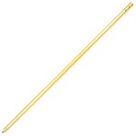 10ft Aluminum Swaged Button Handle 1-¾In Dia. (Anodized Gold)