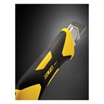 HD Utility Knife Ratchet Lock 25mm Fiberglass Yellow