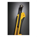 HD Utility Knife Ratchet Lock 25mm Fiberglass Yellow