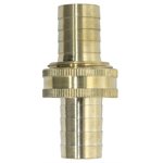 Brass Hose Coupling Pair 5 / 8" 2pk