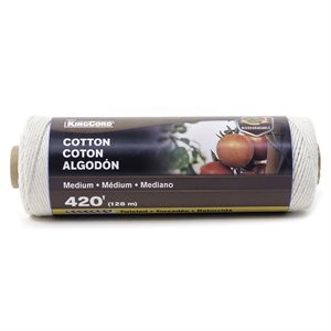 Twisted Cotton Twine Medium 420' Natural
