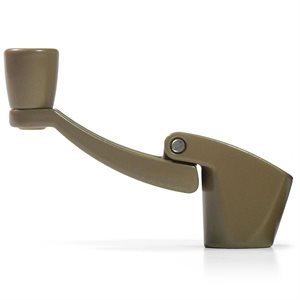 2PK Fold-Away-Handle Window Cranks Bronze