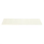 Tablettes 12po x 48po Blanc