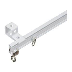 I-Beam Curtain Rod Track With Accessories 8ft