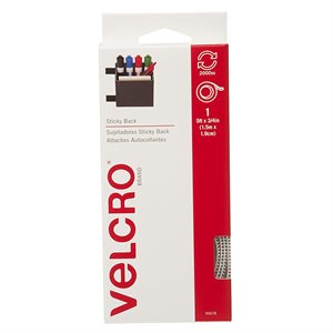 Velcro® Sticky Back Tape ¾in x 5ft White