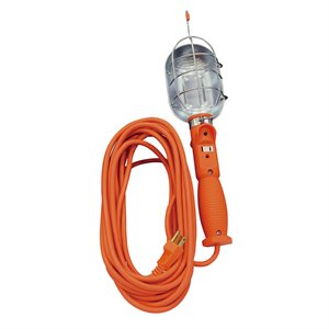 Lampe d'Atelier avec Crochet 75W SJTW 18 / 3 25pi Orange
