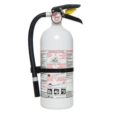 Fire Extinguisher Home / Office 2-A:10-B:C 4lb White