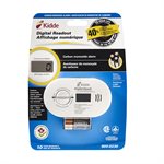Carbon Monoxide Alarm Battery Operated With Digital Display