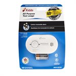Carbon Monoxide Alarm 3 AA Battery Operated