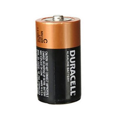 2PK Duracell Alkaline Battery C