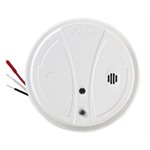 Smoke Alarm Hardwire with 9V Battery Back Up