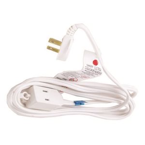 Extension Cord 2.5m Spt-2 16 / 2 3-Outlet Indoor Woods Atp1025m White