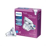 3PK Dimmable LED Light Bulb 4w (50w) GU10 Indoor Flood