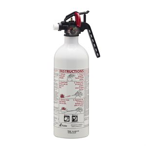 Fire Extinguisher Kitchen / Garage 5-B:C 2lb White
