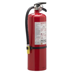 Pro Fire Extinguisher Home / Business 4-A:60-B:C 10lb Red