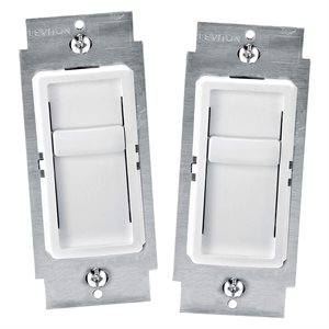 2PK Interrupteur Decora à Variateur SureSlide Unipolaire