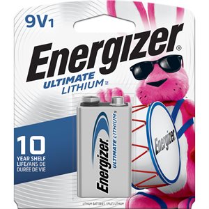 1PQ Pile Lithium Energizer Ultimate 9 Volt