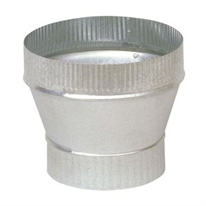 Galv. Reducer 4in -3in Crimped