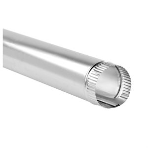 Aluminum Snap Lock Pipe .012" Thick 4in X 30in