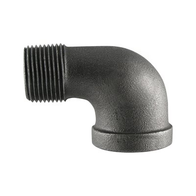 ½ X 90 Str. Elbow Black