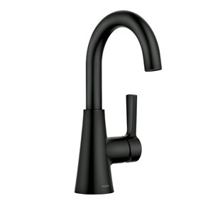 Mikah Bathroom Faucet 1 Hdle High Arc Black