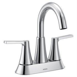 Mikah Bathroom Faucet 2 Hdle High Arc Chrome