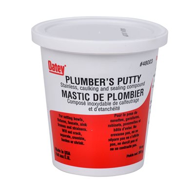 plumber putty or silicone